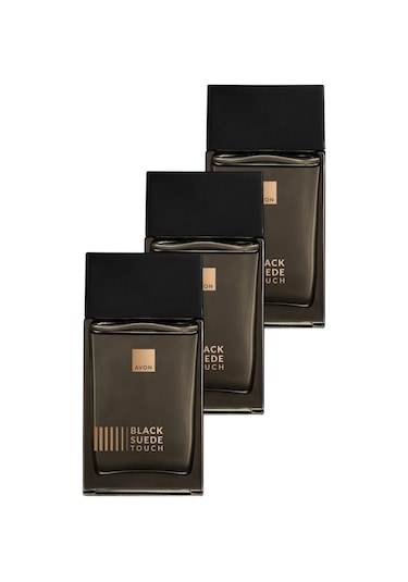 Black Suede Touch Erkek Parfüm Edt 100 Ml. Üçlü Paket Baharat