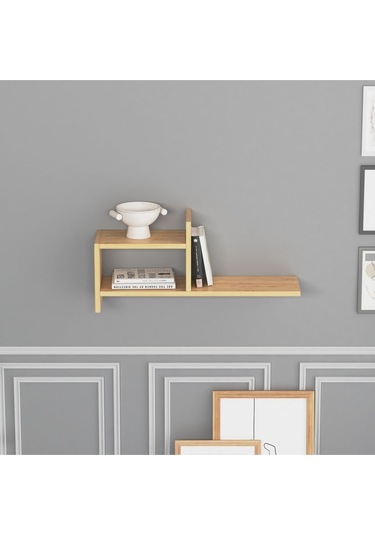 Hisar Duvar Rafı Meşe