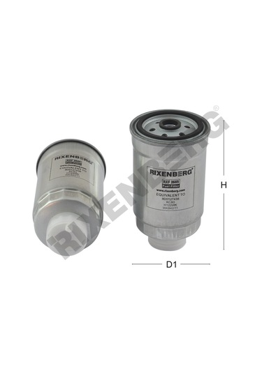 Vw Passat 1.9tdı 2000-2005 Yakıt Filtre Rxf2665 8d0127435 Wk842 11 Kc80 H122wk