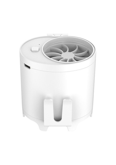 Asılı Boyun Asılı Bel Fan Mavisi Gl71lr Beyaz