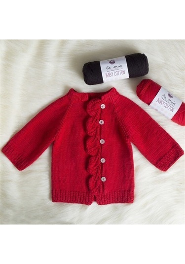 La Mia Baby Cotton Yeşil El Örgü İpi - L044 - 33653
