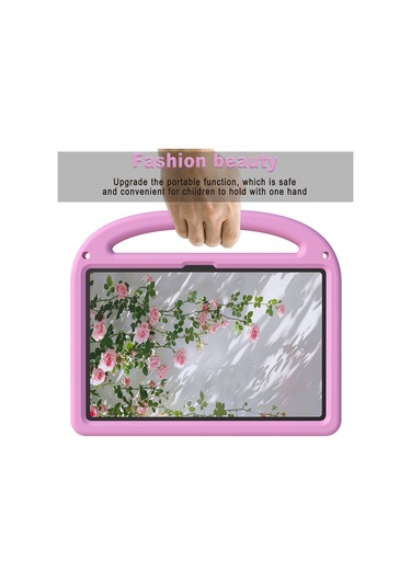 Xiaomi Poco Pad/redmi Pad Pro Kickstand Eva + Pc Kılıfı Omuz Askılı Tablet Kılıfı - Pembe Tablet Kılıfı