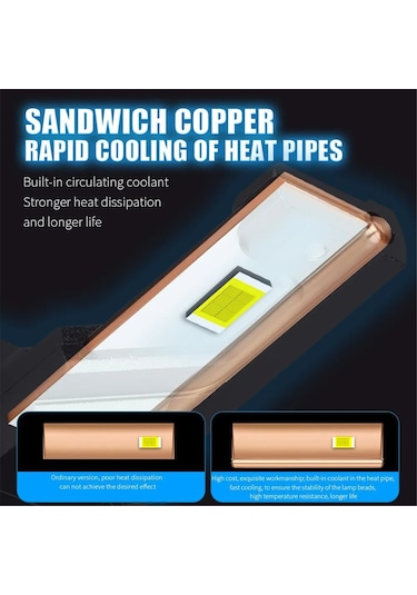 Yaozixa 9006/hb4 Modeli 70w 14500lm Led Araç Farları, 6000k Beyaz Işık, 9-36v Aralığında, Kolay Kurulum, 50000+ Saat Ömür, Ip68 Su Geçirmez 2 Adet