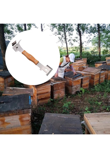 Suntek Arı Kovan Aracı Konforlu Kavrama Temizleme Aparist