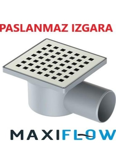Maxiflow 10x10 Q32 Yandan Çıkışlı Yer Süzgeci