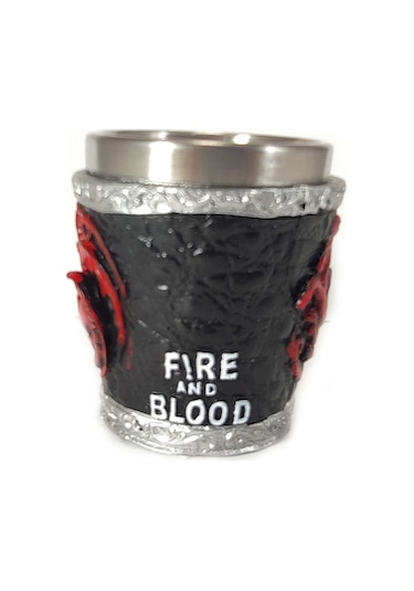 Game Of Thrones Targaryen 3D Kabartmalı Shot Bardak