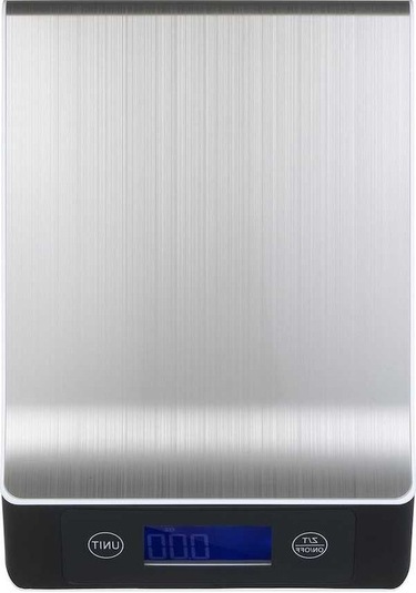 Novahub Kkmoon Alüminyum Dijital Terazi, 5kg/1g Hassasiyet, Su Geçirmez, Lcd Ekran, Mutfak Tartısı Siyah