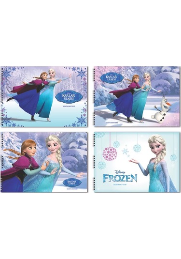 Keskin Frozen 25x35 Resim Defteri 15yp 300215