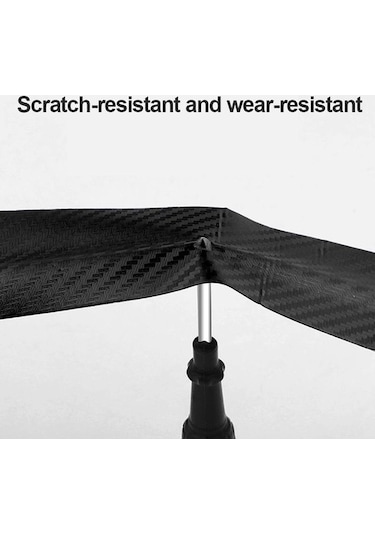 Novahub 3d Dıy Karbon Fiber Araba Kapı Kenar Eşiği Koruma Şeridi - 7cmx10m Siyah - Çizilmeye Dayanıklı Otomatik Kapı Eşiği Koruması 7cmx10m