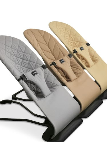 Merfbaby Oyuncaklı Ana Kucağı  - Taşıma Çantalı - Gri