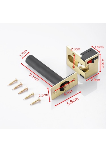 Suntek Magideal Vidalı Kapı Zinciri Kilidi Kalınlaştırılmış Altın