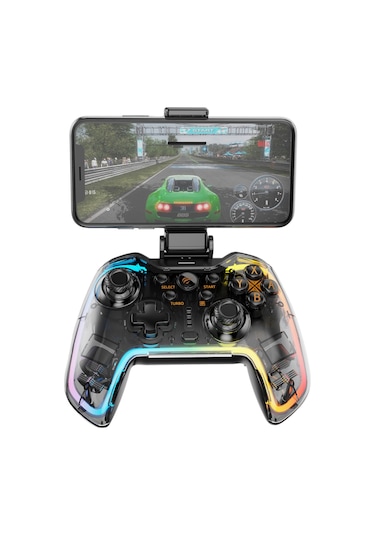 Havit Gamenote G158bt Pro Transparan Rgb Gamepad Joystick