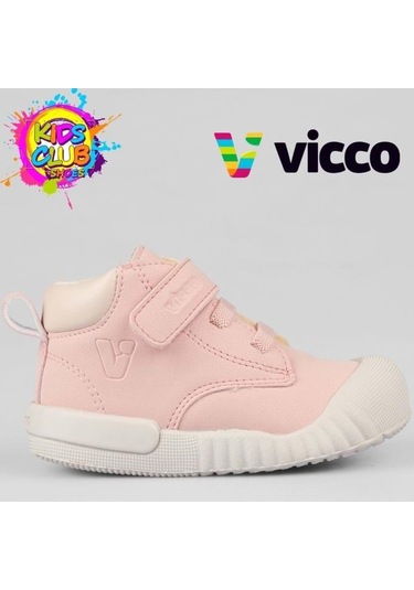 Vicco Paw Iı 946.b25k.377 Anatomik Taban Kız Çocuk Bot Pudra 22-25 Pudra
