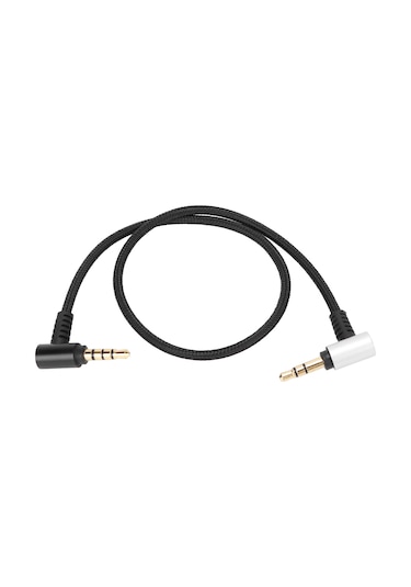 Yaleker 3.5mm Bakır Trs-trrs Mikrofon Kablosu - Rode Sc7 Wireless Go Videomicro Pro+ Uyumlu Cep Telefonu/tablet Bağlantısı