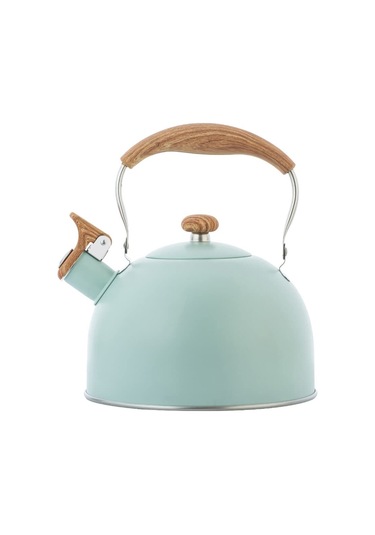 2.5l Islık Su Isıtıcısı Çay Isıtıcısı Paslanmaz Çelik Yeşil Su Isıtıcısı Su Kaynar