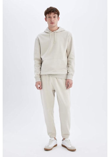 DeFacto Regular Fit Eşofman Altı Cepli Beli Bağcıklı Lastikli Paça B6155AX24AUBG766 Bej DeFacto Regular Fit Eşofman Altı Cepli Beli Bağcıklı Lastikli Paça B6155AX24AUBG766 Bej