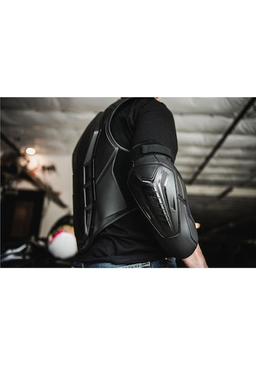 Icon Field Armor 3 Dirsek Koruma Siyah Siyah