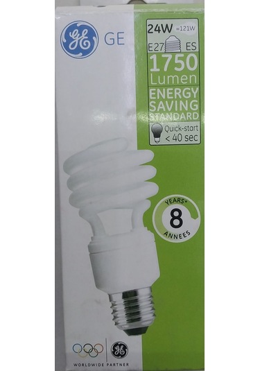 General 24 W E 27 Günışığı Spiralli Tasarruflu Ampul