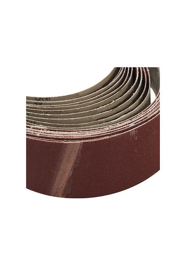 Drillpro 10 Adet 60/120/150/240 Grit 40mm X 680mm Taşlama Makinesi İçin Zımpara Kayışı