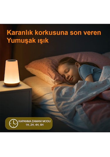 Greentech Masaüstü Şarjlı LED Aydınlatma Gece Lambası / GT-CL11