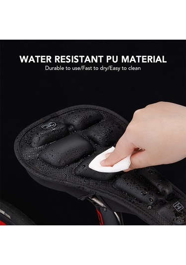 Yaozixa Dağ Bisikleti Hava Yastığı: Şok Emici, Sırt Ağrısı Azaltıcı, Zıplayıcı Spor Atkı Koltuk Kılıfı Araçsız Kurulum Siyah