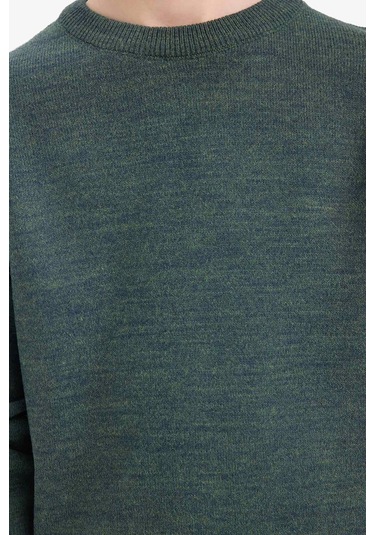 Defacto Erkek Çocuk Bisiklet Yaka Triko Kazak A4992a825wnkh73 Haki