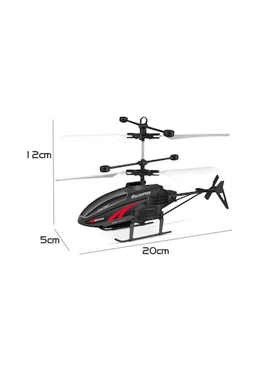 Hobiler Şarj Edilebilir Mini Drone Uzaktan Kumandalı Uçak Uçan Helikopter Red