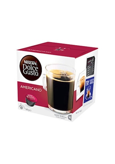 Nescafe Dolce Gusto Americano Kapsül Kahve 3 x 16'lı