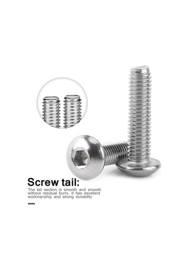 500 Adet Cıvata Ve Somun Kombinasyon Seti 304 Paslanmaz Çelik Üç Boyut M3/m4/m5 Cıvatalar Çiftleşme Diğer