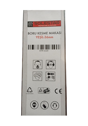 Küçük Pprc Pvc Plastik Tesisat Boru Kesme Makası