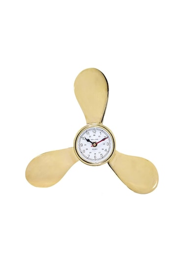 Kenpazar Duvara Asmalı Pirinç Saat çok Renkli