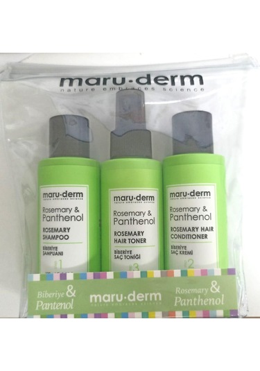 Maruderm Rosemary & Panthenol Saç Bakım Seti