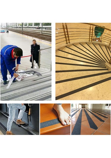 Yuntech01 Peva Anti Kayma Bant 2.5cm X 5m Şeffaf - Ev, Banyo, Merdivenler İçin Güvenlik Artırıcı, Kolay Kurulum Diğer