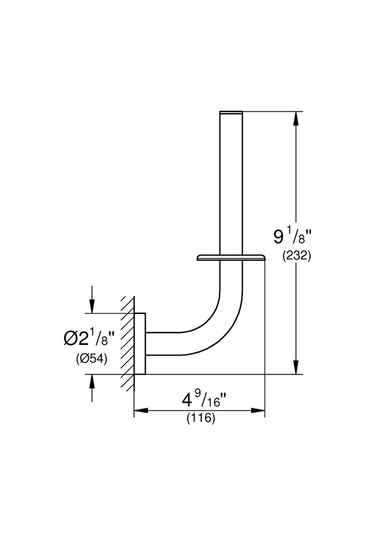 Grohe Tuvalet Kağıtlık Yedek Essentials Cool Sunrise - 40385gl1