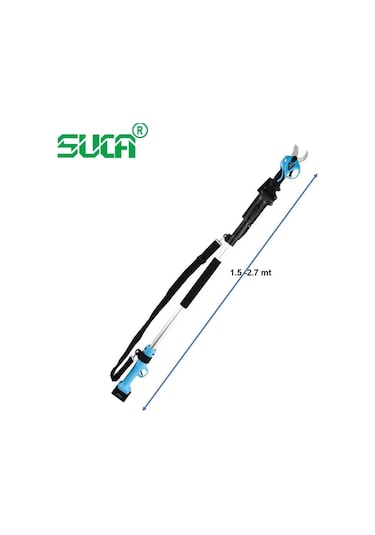 Suca Sc 8611 + 5808 Uzatma Aparatlı Akülü Budama Makası Ve Testere