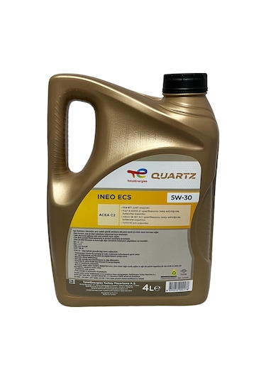 Total Energies Quartz Ineo Ecs 5W-30 Tam Sentetik Motor Yağı 4 L