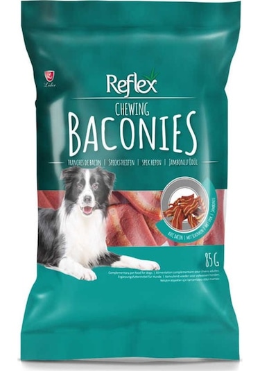 Reflex Chewing Baconies Jambonlu Köpek Ödül Çubuğu 85 G