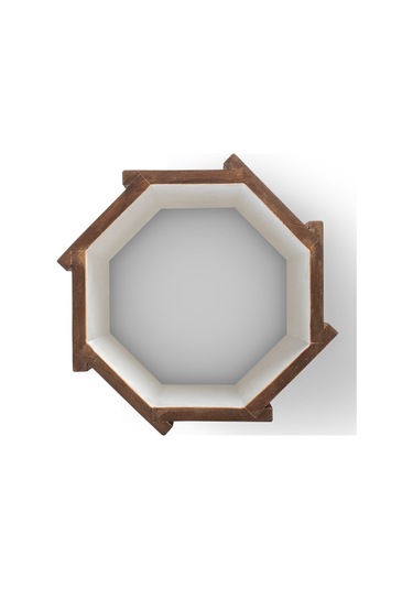 Halohope El Yapımı Doğal Ahşap Büyük Dekoratif Modern Kaliteli Bahçe Balkon Saksı Saksılık Stant Çiçeklik