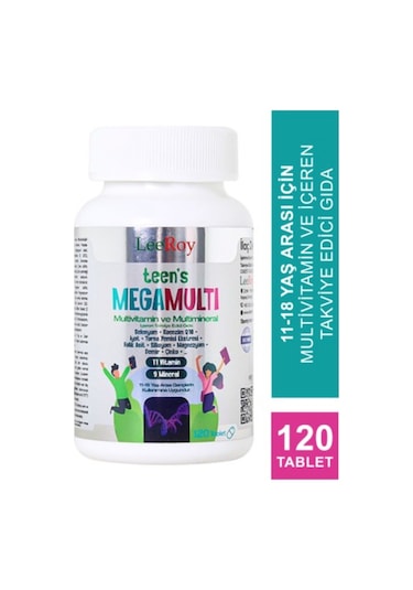 Leeroy Teens Megamulti 120 Tablet