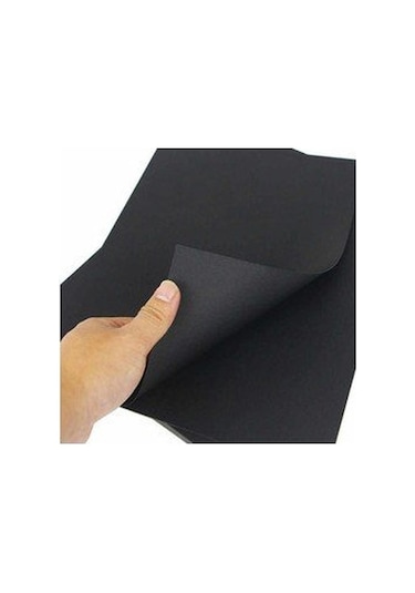 A4 Siyah Kağıt Fotokopi Ve Etkinlik Kağıdı 250 Adet Hamurundan Boyalı