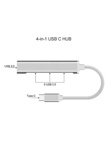 Type-c Usb Hub Çoklayıcı Usb 3.0