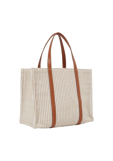 Th Premıum Beach Le Mını Tote Kadın Bej Çanta - Aw0aw17208 Bej