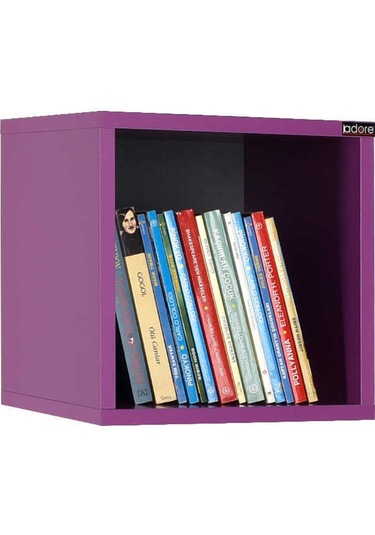 Adoremobilya Rainbow Genç Odası Duvar Raf-Mor