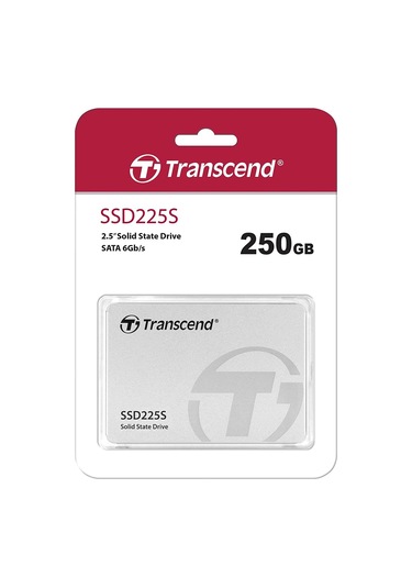 Transcend SSD225S 2.5" 250 GB Serial SATA III 3D NAND Sabit Disk TS250GSSD225S