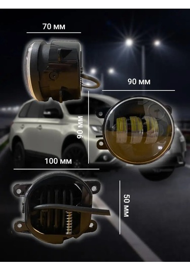 Led Company Far İçin Led Bilyeli Sis Farları 152412110