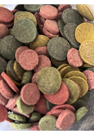 Vatoz Ve Çöpçü Balıkları İçin Karışık Dip Yem Tabletleri 40 Gram