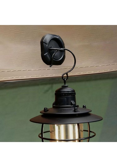 Suntek Çadır Kanopi Kancası Dişli Işık Sırt Çantasıyla Siyah