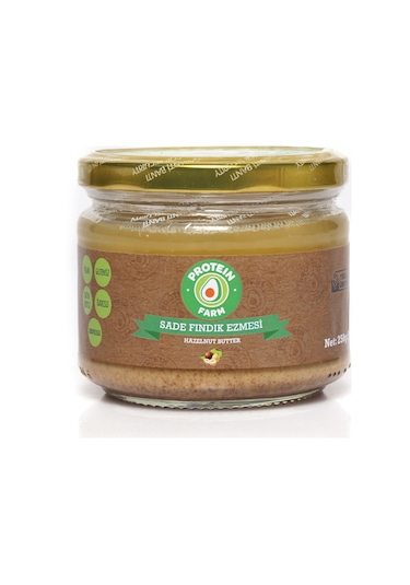 Protein Farm Sade Fındık Ezmesi Yerli Üretim 250 G