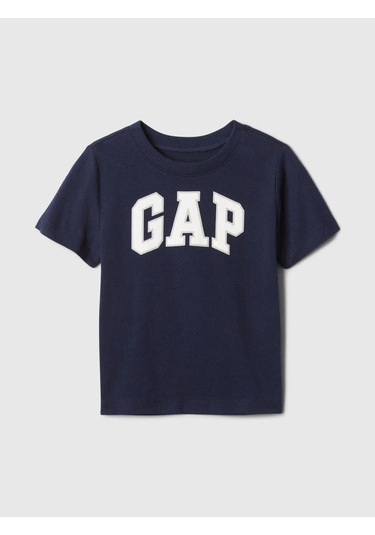 Erkek Bebek Gap Logo T-shirt Lacivert-5971 Lacivert