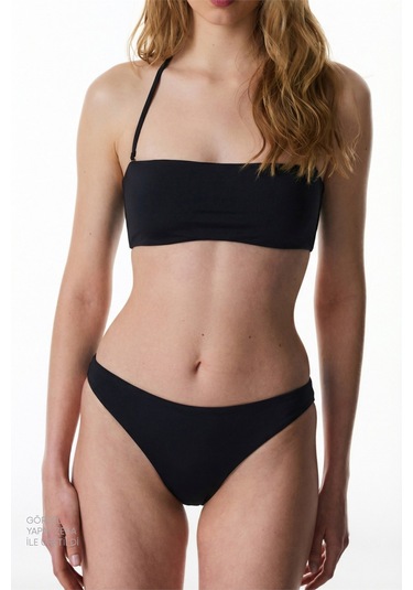 Penti Siyah Straplez Bikini Üstü